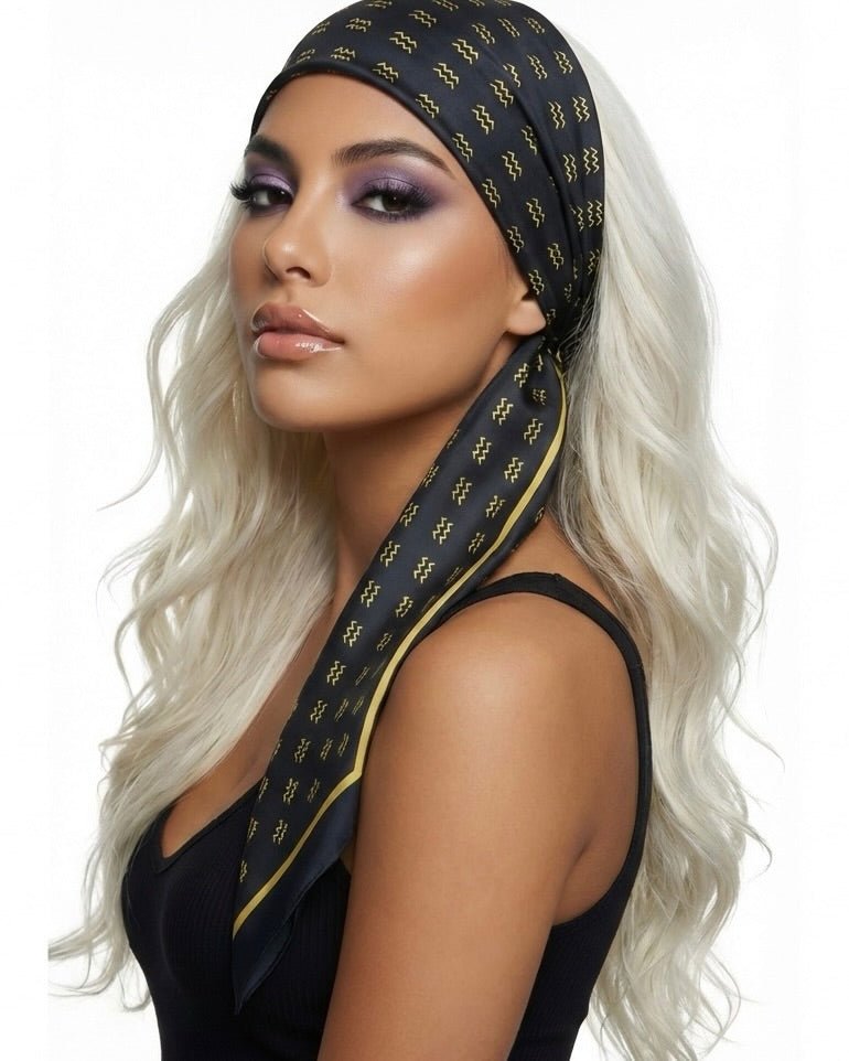 Aquarius Logo Scarf - Starletta Astroga