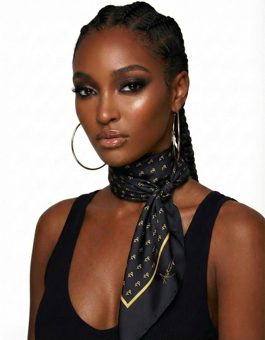 Capricorn Logo Scarf - Starletta Astroga