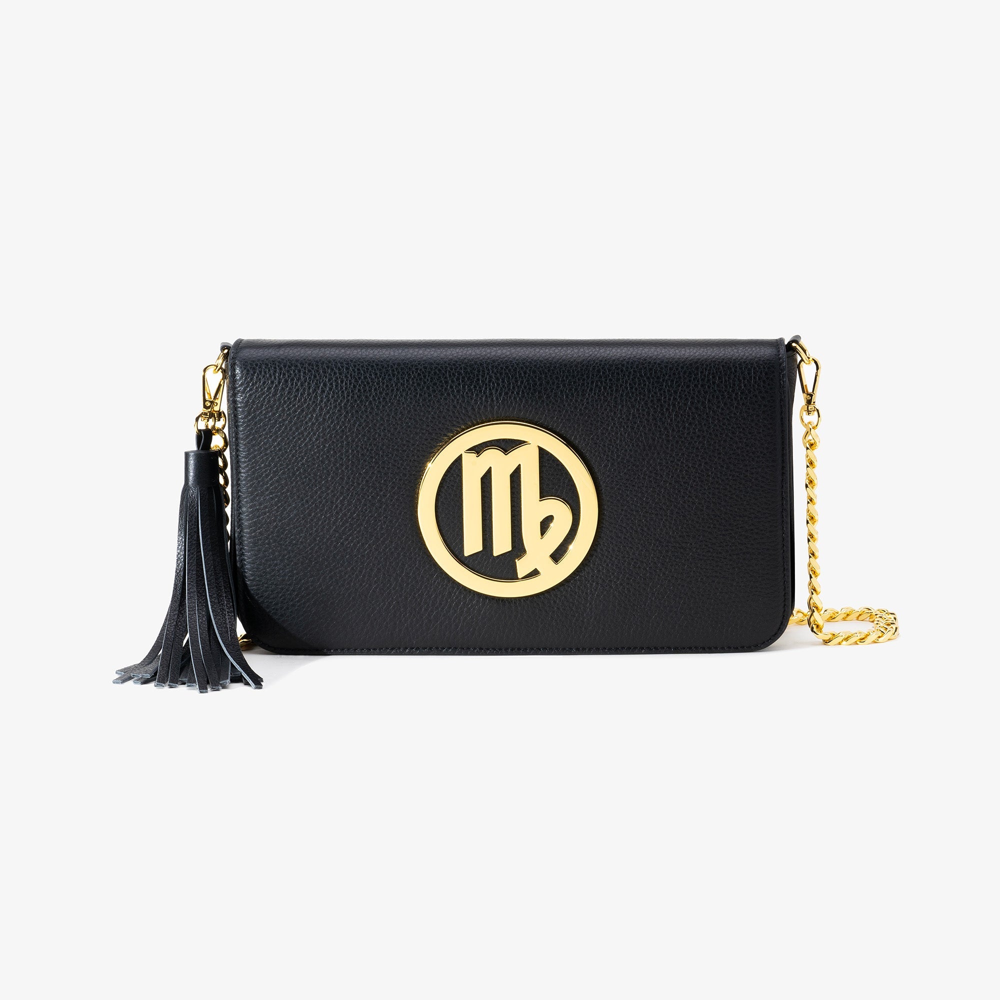 Virgo Zodiac Leather Handbag - Starletta Astroga